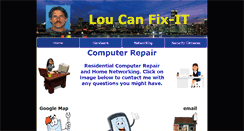 Desktop Screenshot of loucanfixit.com